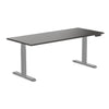Almost Perfect Desky Dual Melamine Sit Stand Desk-Burnished Wood Desky®