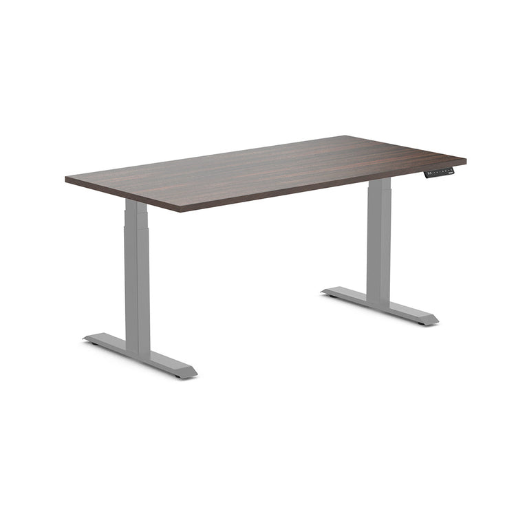 Almost Perfect Desky Dual Melamine Sit Stand Desk-Jarrah Legno Desky®