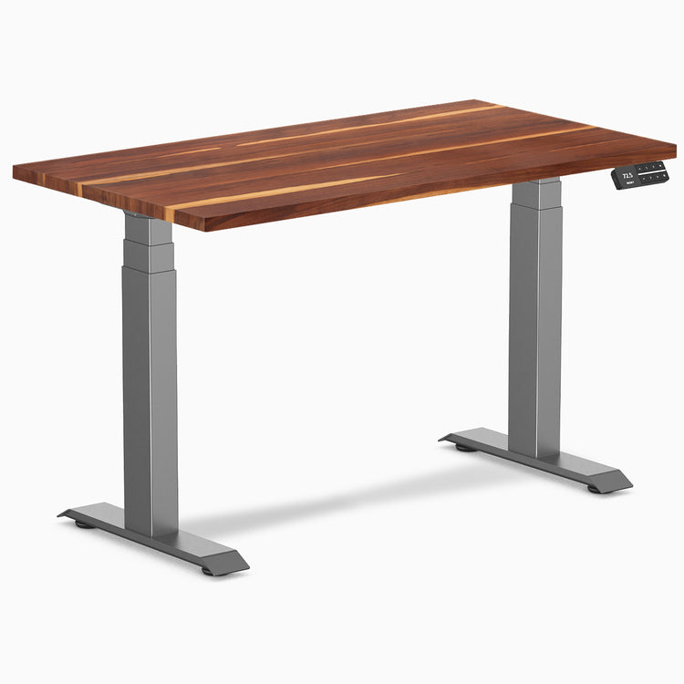 Desky Dual Mini Hardwood Sit Stand Desk