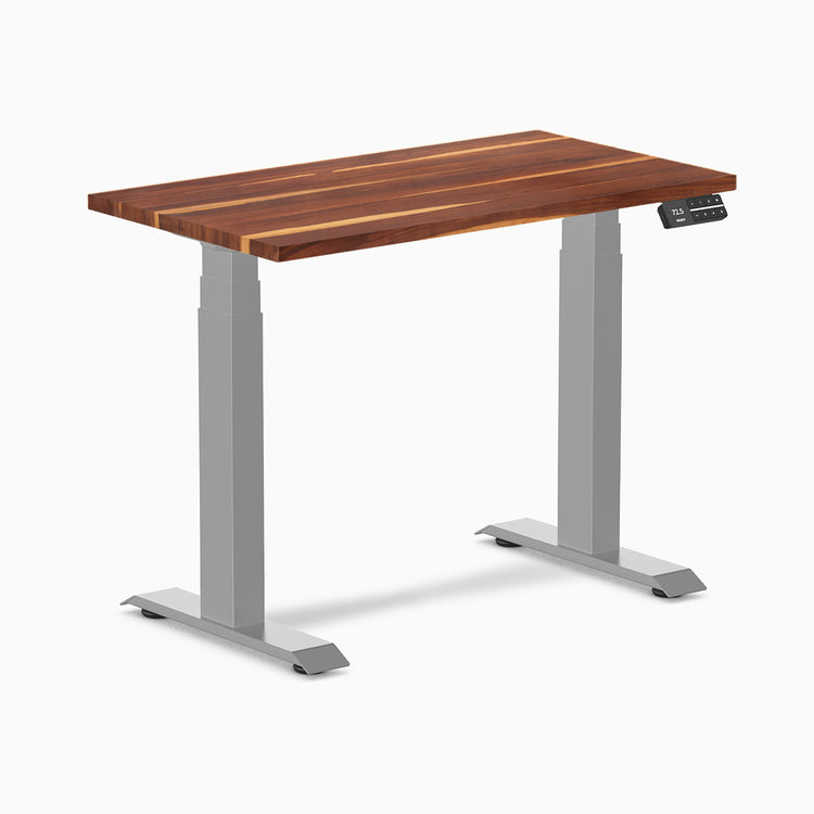 Desky Dual Mini Hardwood Sit Stand Desk