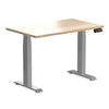 Almost Perfect Desky Dual Mini Hardwood Sit Stand Desk-White Ash Desky®