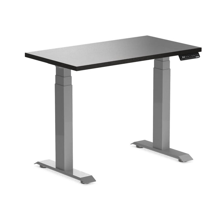 Almost Perfect Desky Dual Mini Sit Stand Desk-Black Desky®