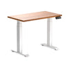 Almost Perfect Desky Dual Mini Sit Stand Desk-White Desky®