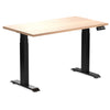 Almost Perfect Desky Dual Mini Sit Stand Desk-Sublime Teak Desky®