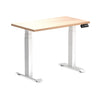 Almost Perfect Desky Dual Mini Sit Stand Desk-White Desky®