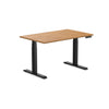 Almost Perfect Desky Dual Rubberwood Sit Stand Desk-Light Oak Desky®