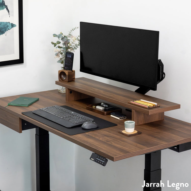 Desky Dual Melamine Sit Stand Desk-Desky® Australia