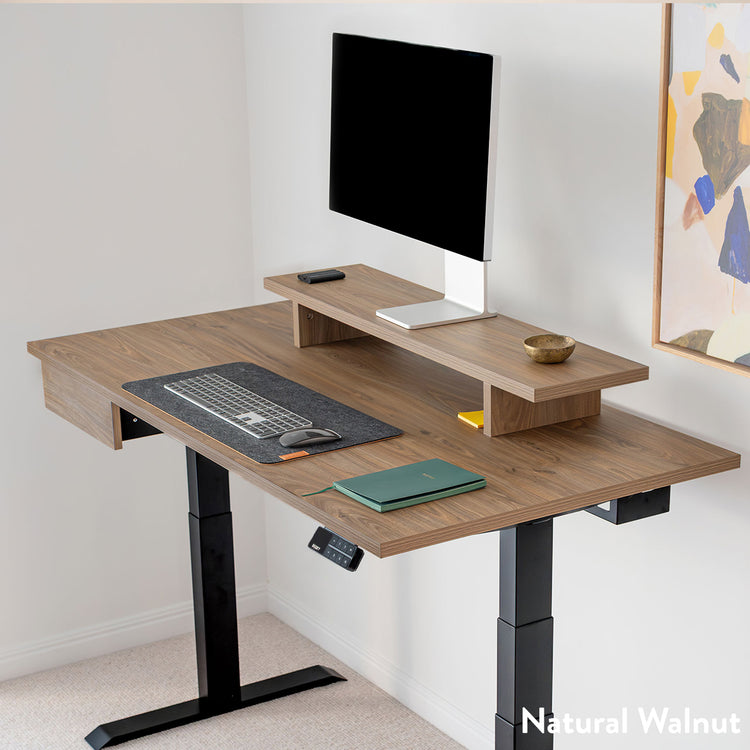 Almost Perfect Desky Dual Melamine Sit Stand Desk-Desky® Australia