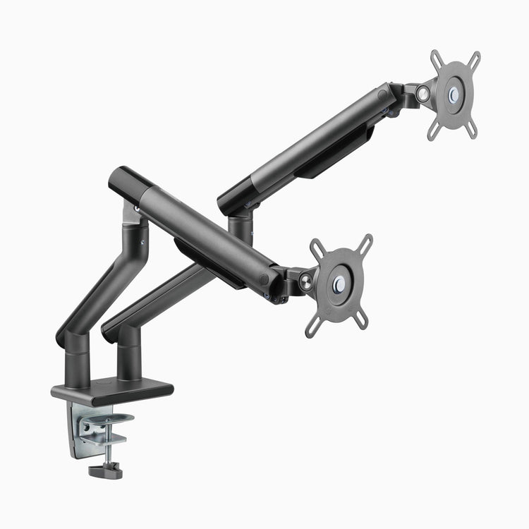 Desky Dual Slim Aluminium Monitor Arm-Desky® Australia