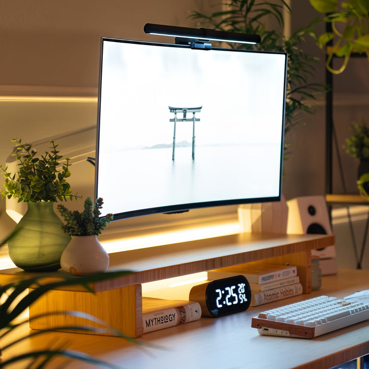 Desky Dual Zone Monitor Light Bar