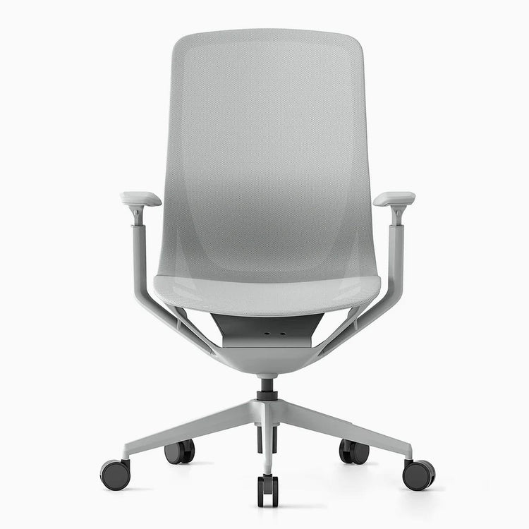 Desky echo modern office chair front view