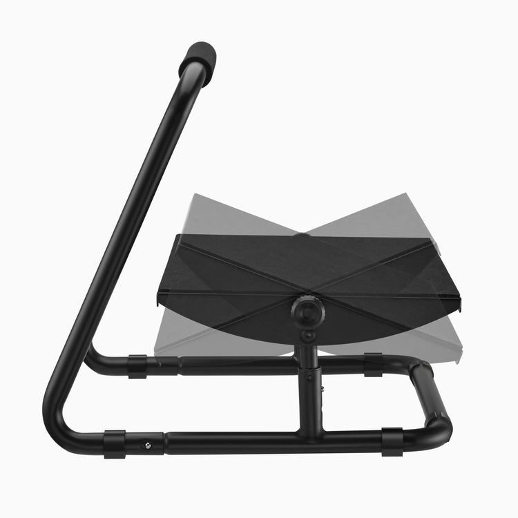 Adjustable footrest with high foam bar