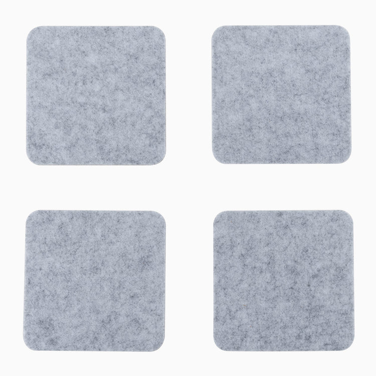 Desky Felt/Cork Coaster light grey