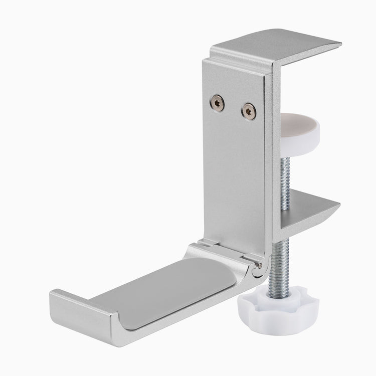 Foldable headphone hanger