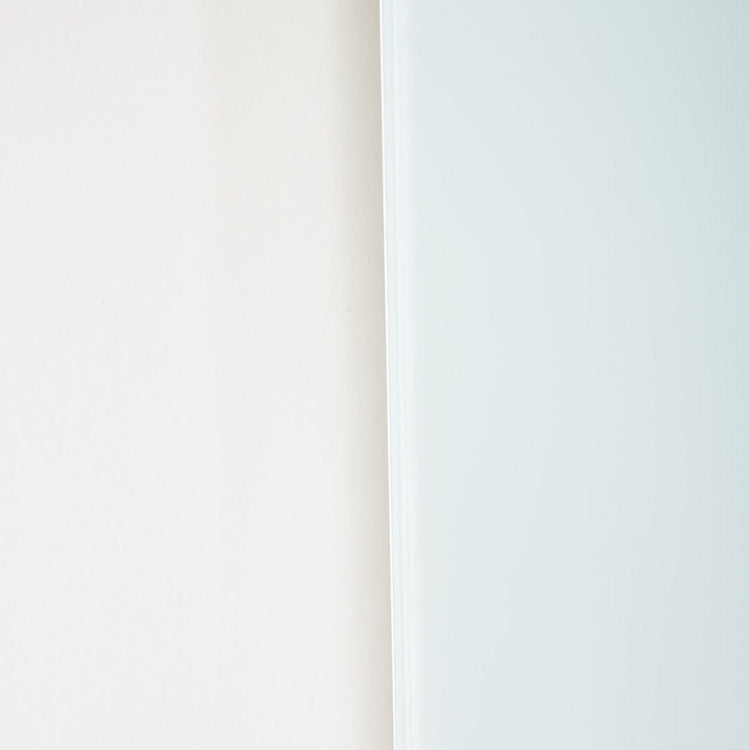 Desky glass whiteboard edge