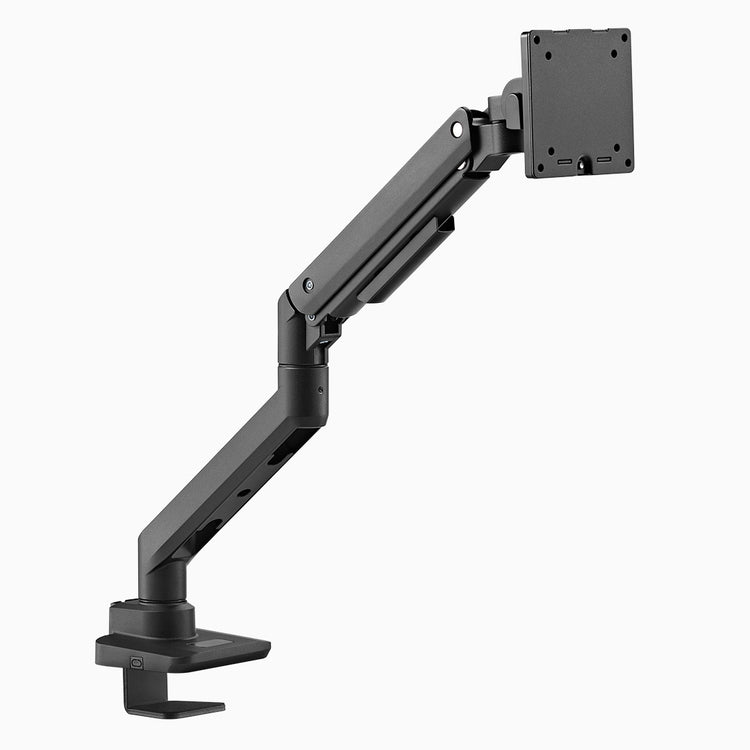 Desky heavy duty ultrawide monitor arm black