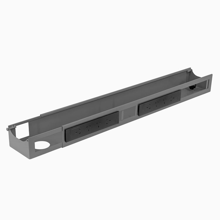 Desky Integrated Cable & Power Channel
