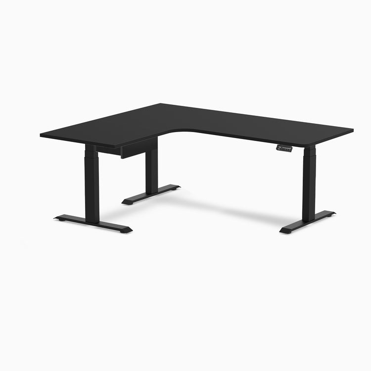 Desky Sigma L-Shape Gaming Desk With Drawer