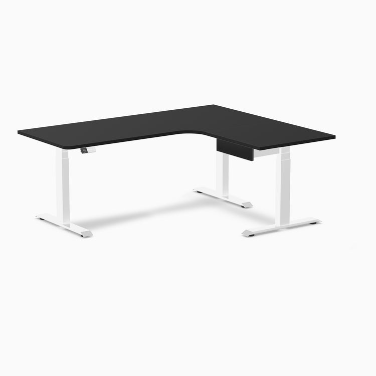 Desky Sigma L-Shape Gaming Desk With Drawer