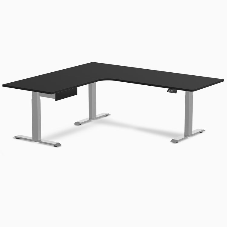 Desky Sigma L-Shape Gaming Desk With Drawer