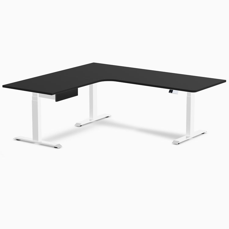 Desky Sigma L-Shape Gaming Desk With Drawer