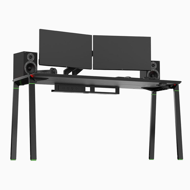 Desky RGB LED Gaming Desk 4 ports - Desky