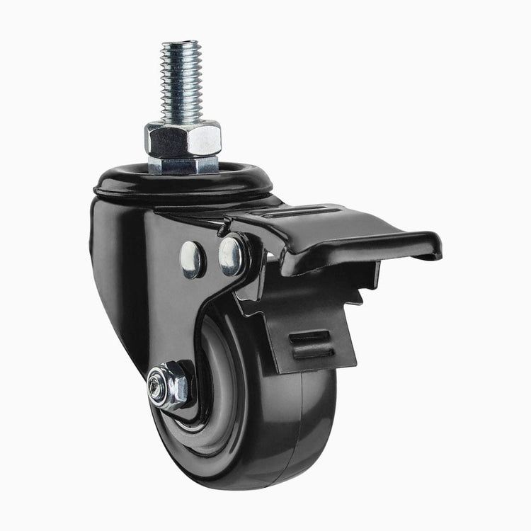 Desky lockable caster wheels for desk