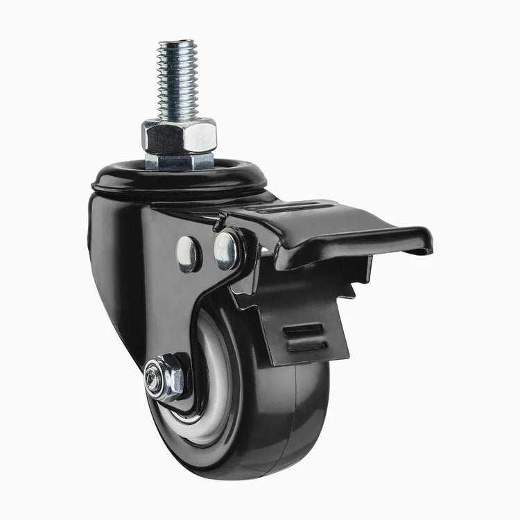 Desky lockable caster wheels for desk