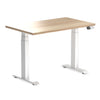 Desky Dual Mini Hardwood Sit Stand Desk-White Ash Desky®