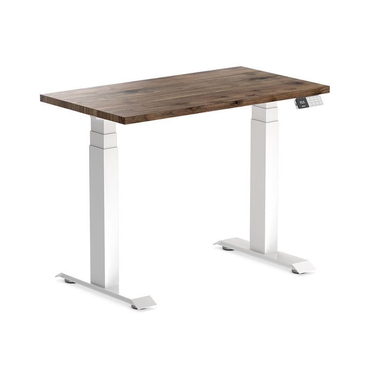 Desky Dual Mini Hardwood Sit Stand Desk-Pheasantwood Desky®