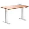 Desky Dual Mini Sit Stand Desk-Prime Oak Desky®