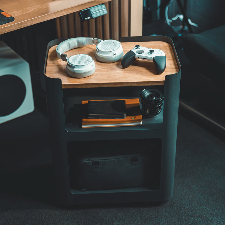 Desky Minimal Open Mobile Pedestal