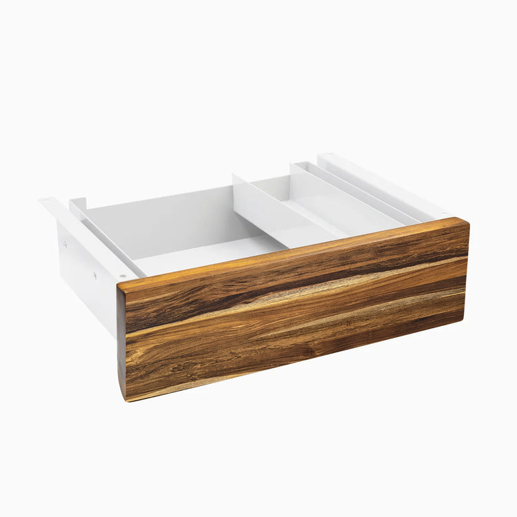 Desky Minimal Under Desk Drawer-Drawers-Desky-Pheasantwood Hardwood-White-Desky® Australia