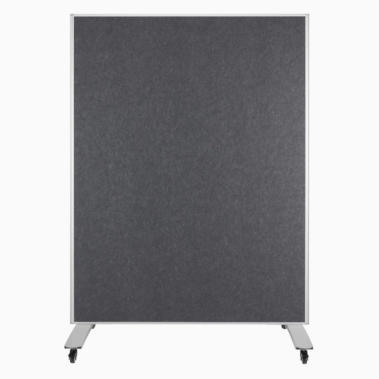 Desky mobile whiteboard pinboard side