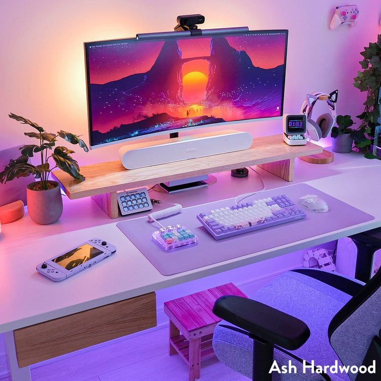 Desky Monitor Stand White -Desky®