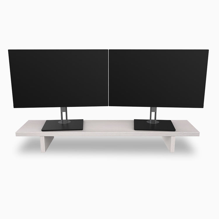 Almost Perfect Desky Monitor Stand-White Alaskan Desky®