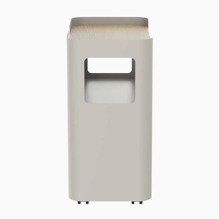 Desky open mobile rolling cabinet