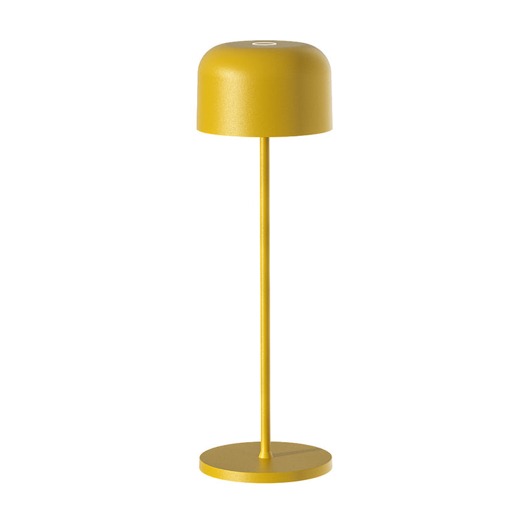 Desky rechargeable orbit desk lamp in yellow