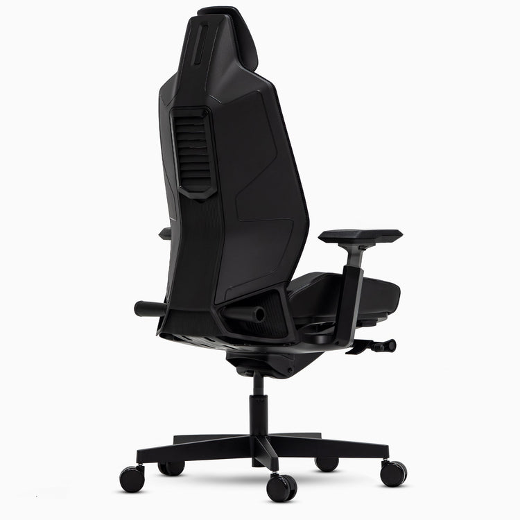 All black pro gaming chair - Desky