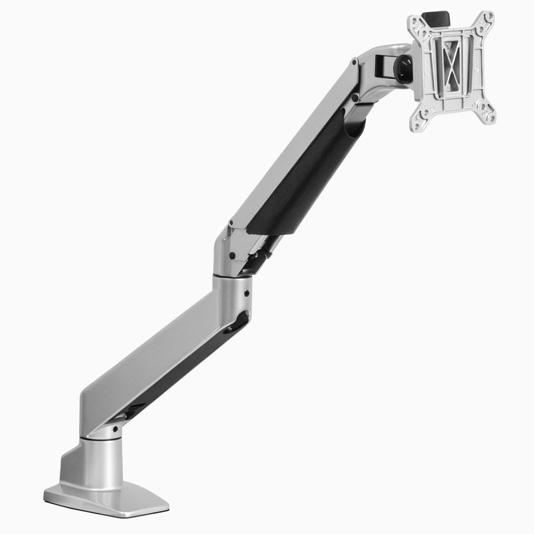 Silver Desky single monitor arm