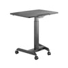 Desky Single Sit Stand Pedestal Desk-Black (Pre Order Late April) Desky®