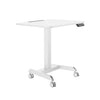 Desky Single Sit Stand Pedestal Desk-White (Pre Order Late April) Desky®