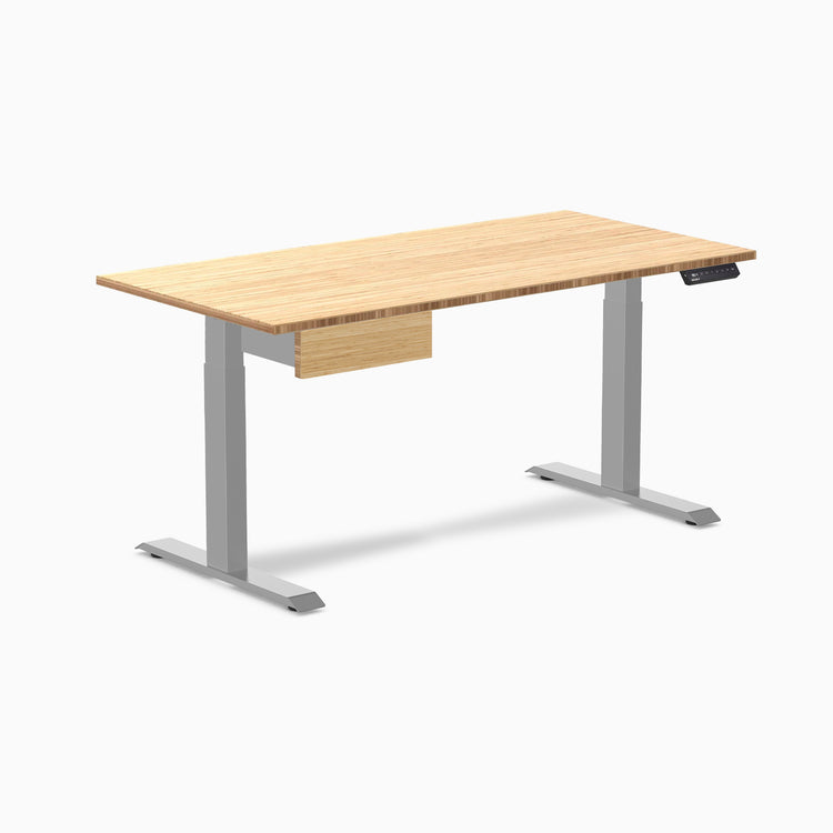 Desky Single Standing Desk With Drawer