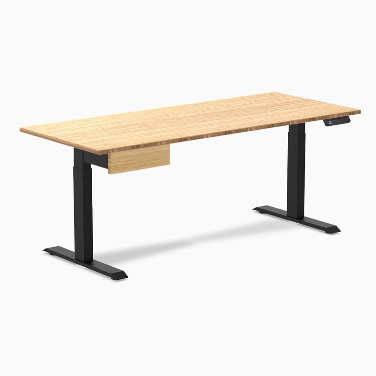 Desky Single Standing Desk With Drawer