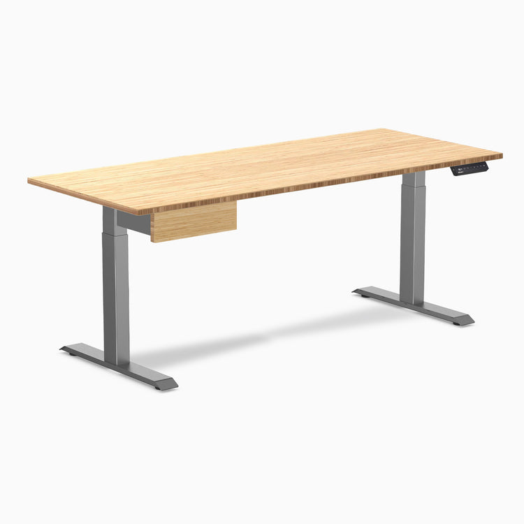 Desky Single Standing Desk With Drawer