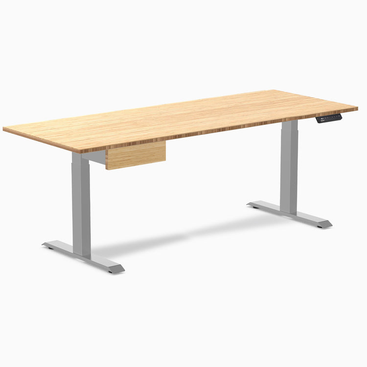 Desky Single Standing Desk With Drawer