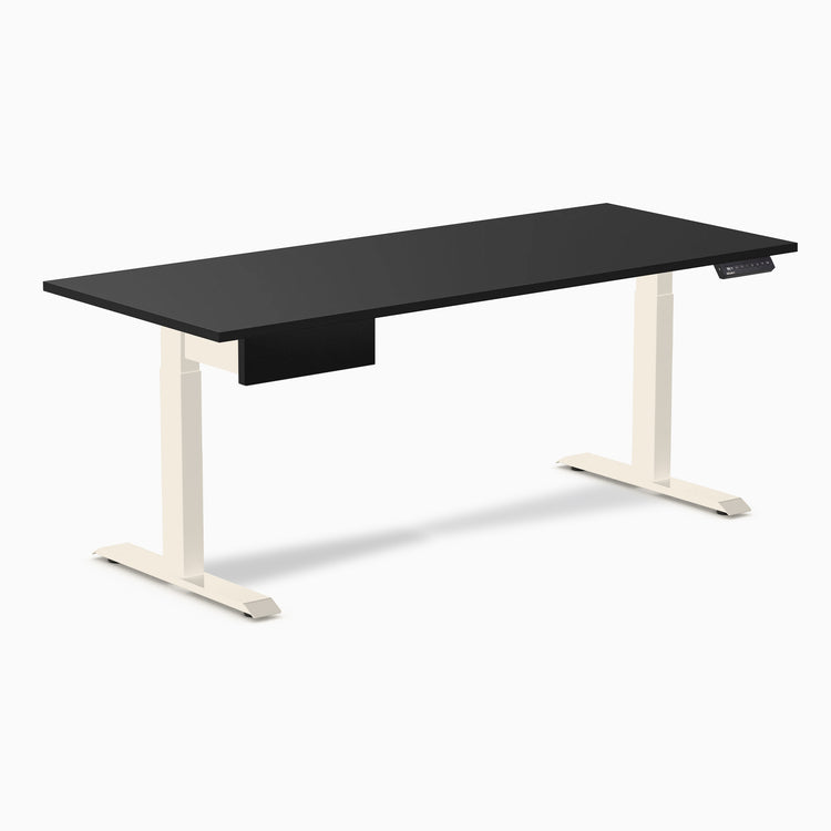 Desky Single Standing Desk With Drawer