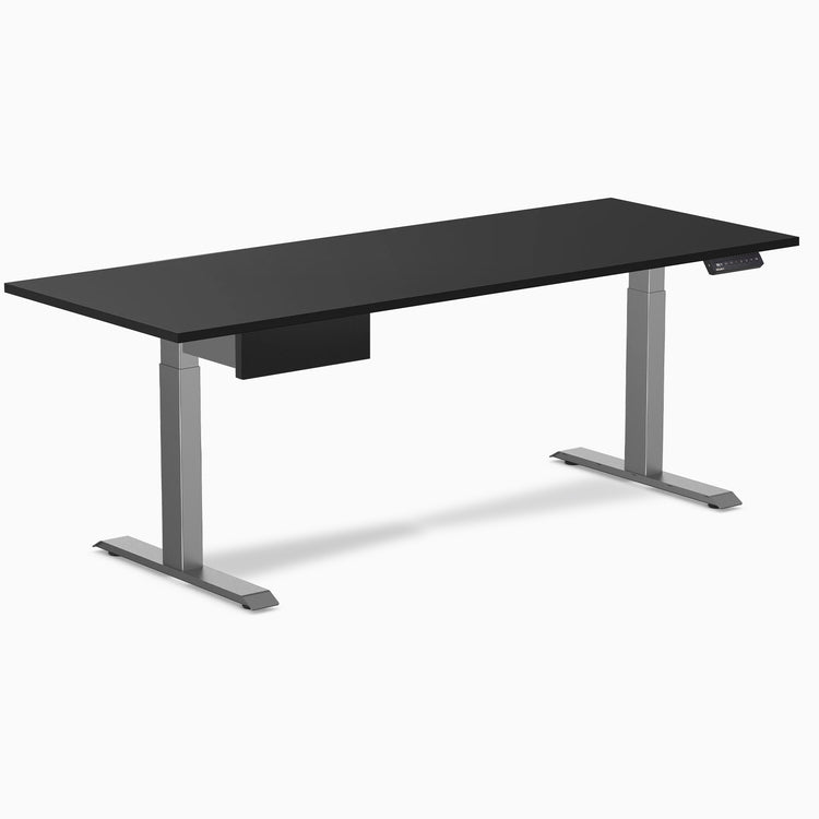 Desky Single Standing Desk With Drawer