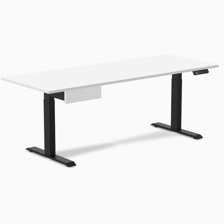 Desky Single Standing Desk With Drawer