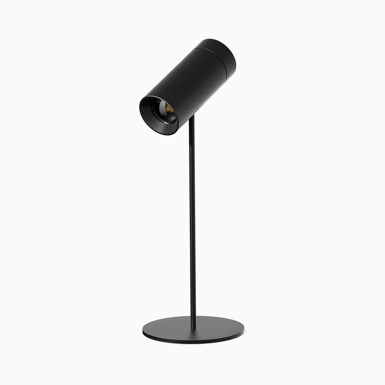 Desky spotlight desk lamp in black
